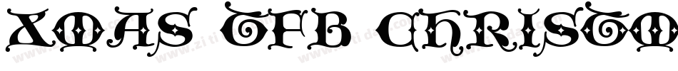 Xmas TFB Christmas字体转换